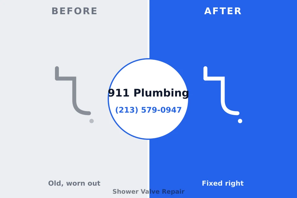 Before and after: plumbing repair Uhrichsville, OH